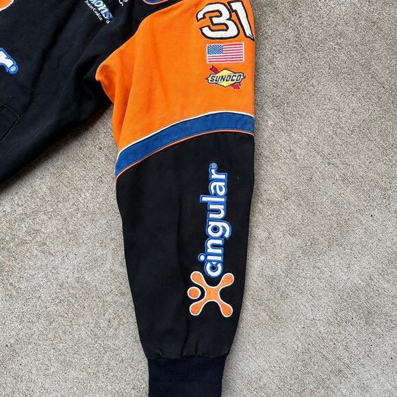 Vintage Jeff Hamilton Cingular AT&T NASCAR Jacket Rare Size XL - Picture 6 of 7